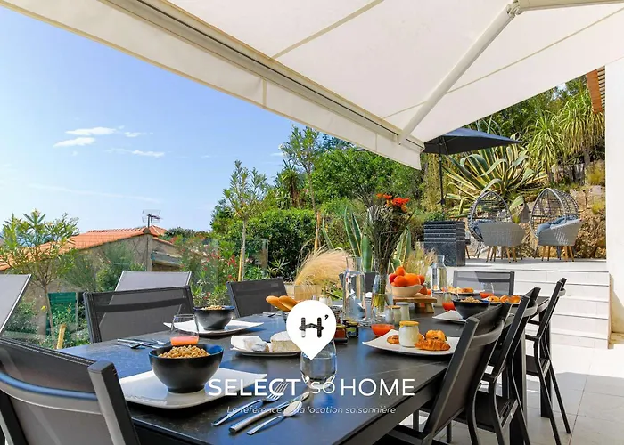 Villa Select'sohome - Avec Piscine, Et Babyfoot Pour 10 Personnes A Proximite De La D'aiguebelle ! - 5 Etoiles - Mandariniers Le Lavandou